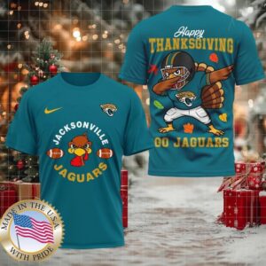 Jacksonville Jaguars NFL Turkey Game Happy Thanksgiving Shirt