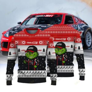 Jeff Jones Racing Jeff Jones × Grinch Ugly Christmas Sweater