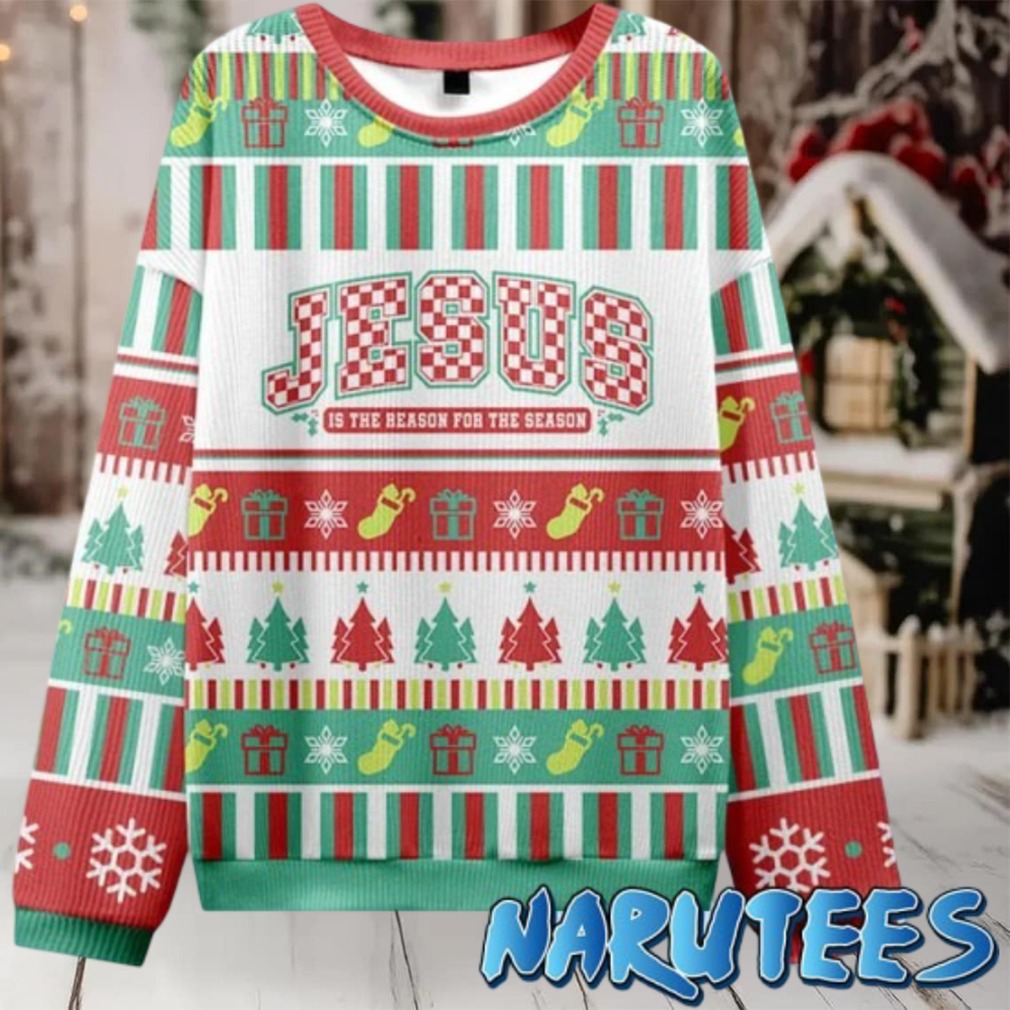 Jesus Is The Reason Ugly Christmas Sweater Jesus Is The Reason Ugly Christmas Sweater