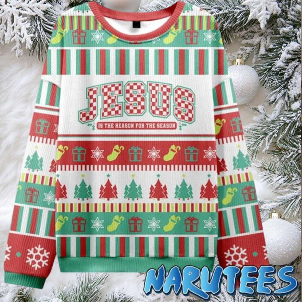 Jesus Is The Reason Ugly Christmas Sweater Jesus Is The Reason Ugly Christmas Sweater