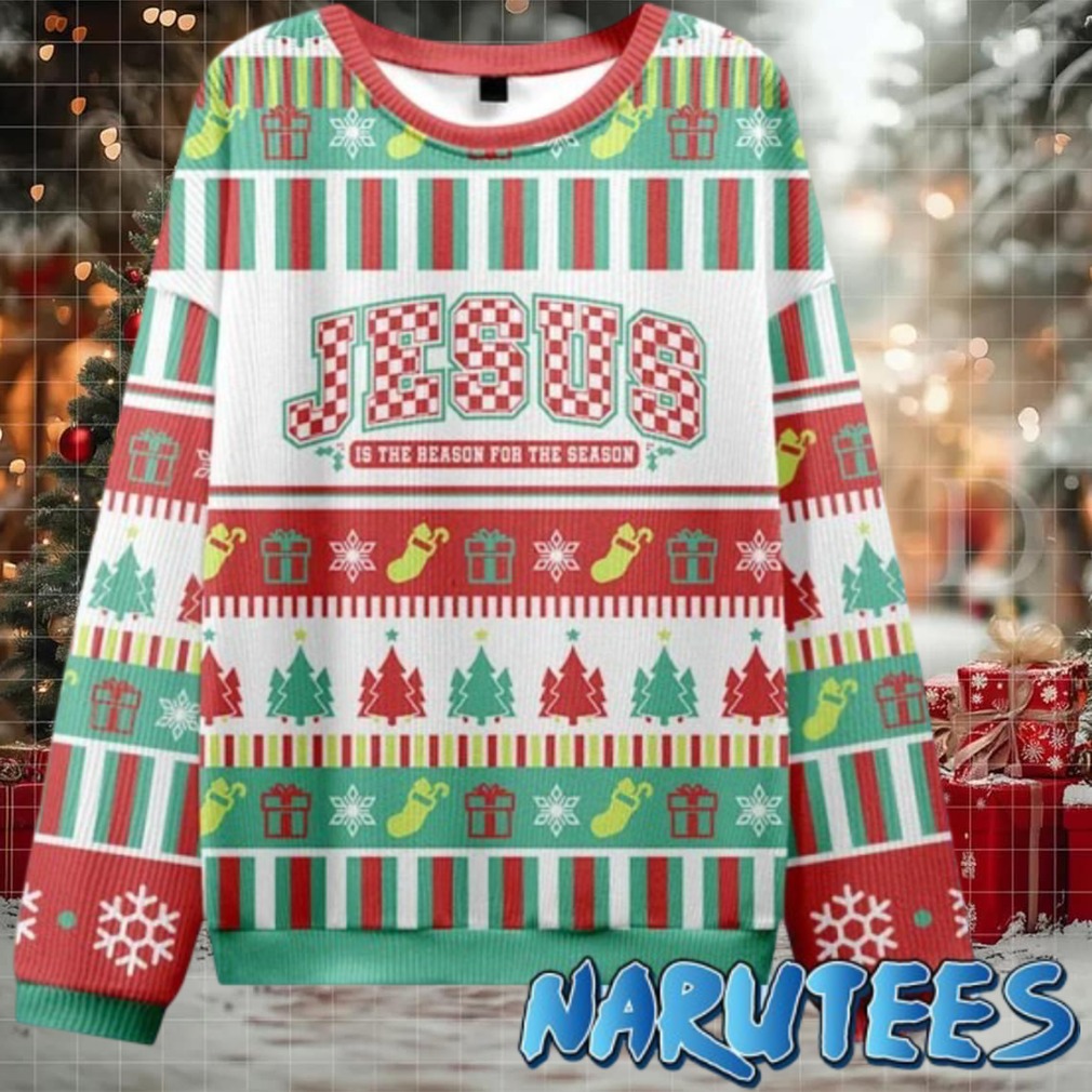 Jesus Is The Reason Ugly Christmas Sweater Jesus Is The Reason Ugly Christmas Sweater