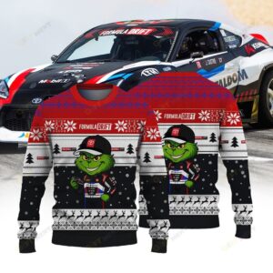 Jhonnattan Castro Racing Jhonnattan Castro × Grinch Ugly Christmas Sweater