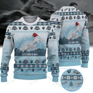 Jurassic World Ugly Christmas Sweater Official Edition