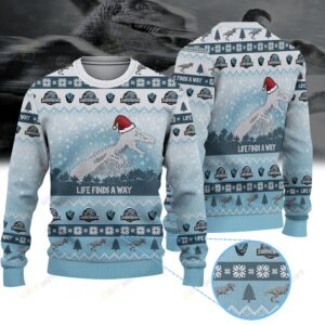Jurassic World Ugly Christmas Sweater Official Edition