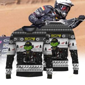 Kai Huckenbeck × Grinch FIM Speedway SGP Christmas Ugly Sweater