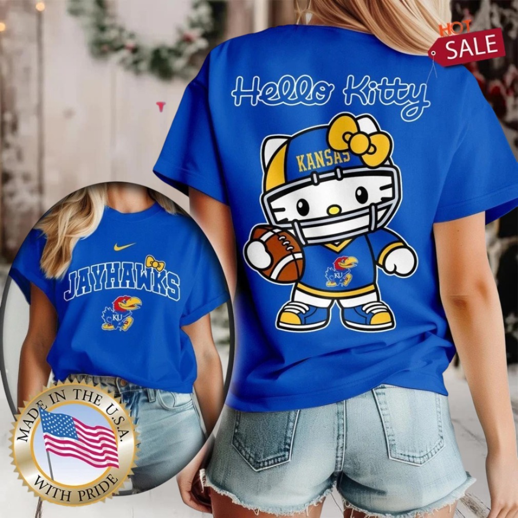 Kansas Jayhawks NCAA Hello Kitty Shirt Kansas Jayhawks NCAA Hello Kitty Shirt