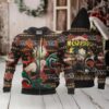 Black Miami Dolphins NFL Ugly Christmas Sweater Name Customized Black Miami Dolphins NFL Ugly Christmas Sweater Name Customized