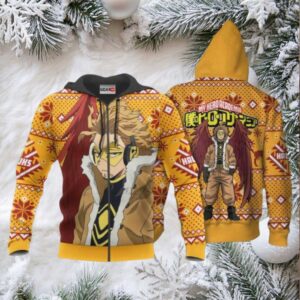 Keigo Takami Ugly Christmas Sweater Anime My Hero Academia Manga 2k39 Fan Gift Stylist Unisex Cartoon Graphic Outfits Aop 3d Hoodi