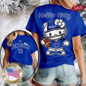 Kentucky Wildcats NCAA Hello Kitty Shirt