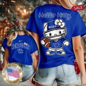 Kentucky Wildcats NCAA Hello Kitty Shirt