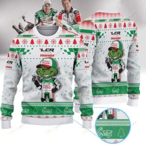 LCR Honda × Grinch Christmas Ugly Sweater