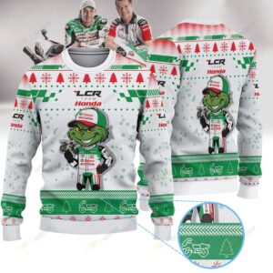 LCR Honda × Grinch Christmas Ugly Sweater
