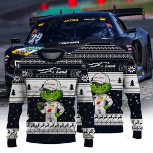 Land Motorsport DTM × Grinch Ugly Christmas Sweater