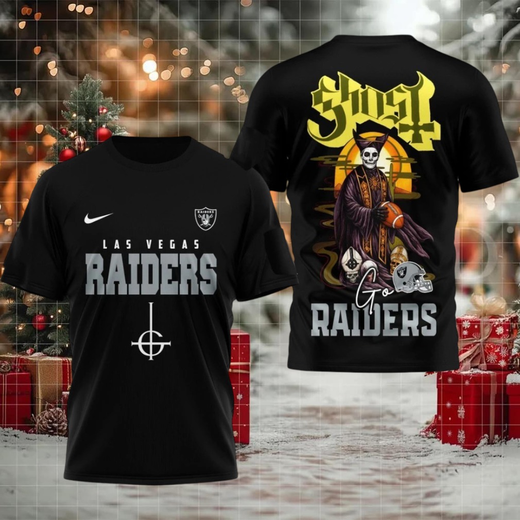 Las Vegas Raiders NFL Ghost Band Shirt Las Vegas Raiders NFL Ghost Band Shirt