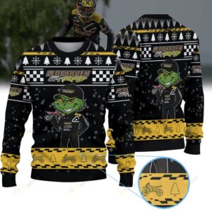 Leoparden Racing × Grinch Ugly Christmas Sweater