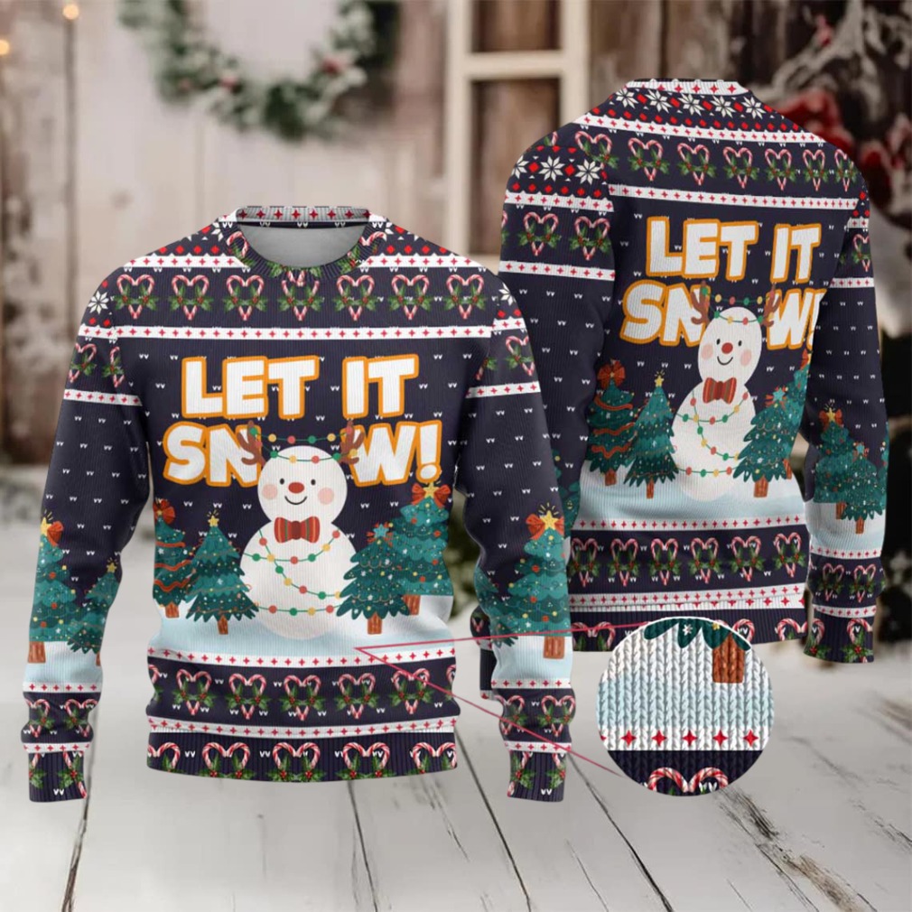 Let It Snow Christmas Ugly Christmas Sweater Funny Xmas Holiday Patterns Let It Snow Christmas Ugly Christmas Sweater Funny Xmas Holiday Patterns