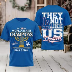Los Angeles Dodgers MLB They Not Like Us Shirt