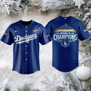 Los Angeles Dodgers World Series Champs Let’s Go Baseball Jersey