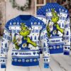 Detroit Lions Grinch With Beer Ugly Christmas Sweater