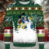 Miami Dolphins The Grinch Ugly Christmas Sweater Womens White Blue Miami Dolphins The Grinch Ugly Christmas Sweater Womens White Blue