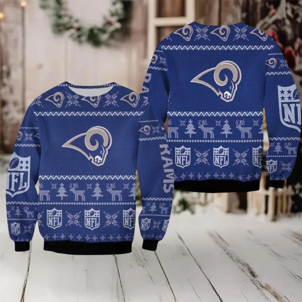Los Angeles Rams Nfl Ugly Sweater Christmas 3D Sweater