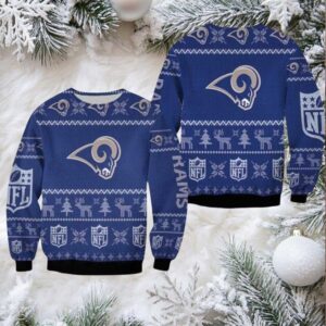 Los Angeles Rams Nfl Ugly Sweater Christmas 3D Sweater