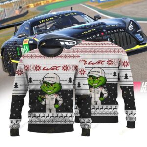 MERCEDES AMG IRON LYNX FIAWEC × Grinch Ugly Christmas Sweater II