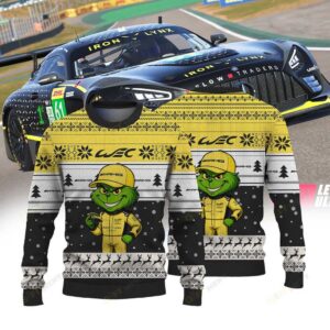 MERCEDES AMG IRON LYNX FIAWEC × Grinch Ugly Christmas Sweater