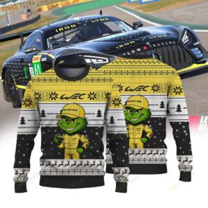 MERCEDES AMG IRON LYNX FIAWEC × Grinch Ugly Christmas Sweater