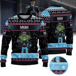 MGM BONOVO Racing WorldSBK × Grinch Ugly Christmas Sweater