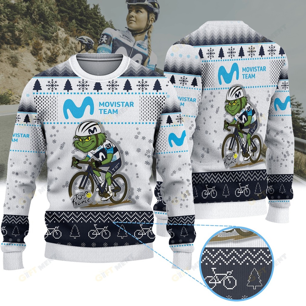 MOVISTAR TEAM × Grinch Christmas Ugly Sweater MOVISTAR TEAM × Grinch Christmas Ugly Sweater