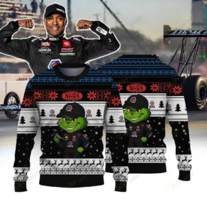 Matco Tools Lucas Oil Toyota × Grinch Top Fuel Ugly Christmas Sweater NHRA