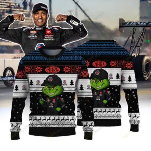 Matco Tools Lucas Oil Toyota × Grinch Top Fuel Ugly Christmas Sweater NHRA