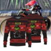 Monster Energy × Grinch Top Fuel Ugly Christmas Sweater NHRA