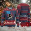 Xmas Black Cat Ugly Christmas Sweater Knock Over Elephant Funny Xmas