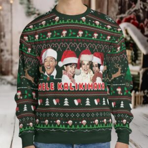 Mele Kalikimak Bing Crosby Ugly Christmas Sweatshirt