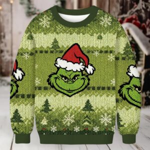 Merry Grinchmas Smile Christmas Ugly Sweatshirt
