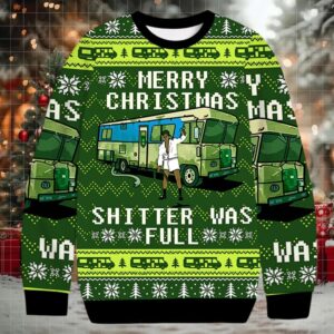 Merry Xmas Shitters Christmas Ugly Sweatshirt