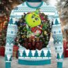 Los Angeles Rams Snoopy Ugly Christmas Sweater Mens Blue Yellow