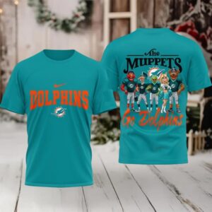 Miami Dolphins NFL The Muppets Shirt