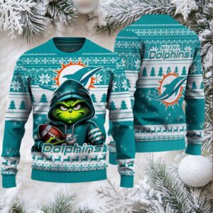 Miami Dolphins Ugly Christmas Sweaters