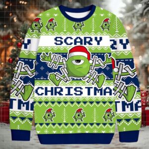 Mike Wazowski Christmas Ugly Sweatshirt