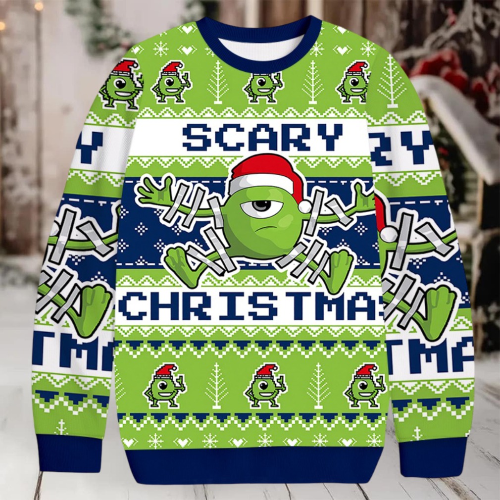 Mike Wazowski Christmas Ugly Sweatshirt