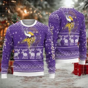 Minnesota Vikings NFL Ugly Christmas Sweater