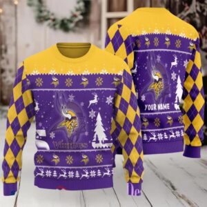 Minnesota Vikings NFL Ugly Christmas Sweaters