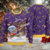 Los Angeles Chargers The Grinch Hand Best Christmas Ugly Sweaters Blue