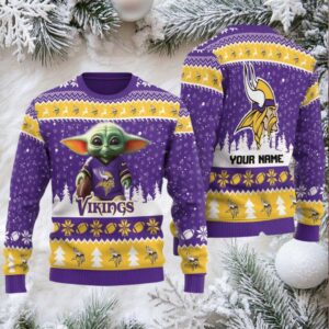 Minnesota Vikings Ugly Christmas Sweater BGSWT657