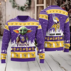 Minnesota Vikings Ugly Christmas Sweater BGSWT657