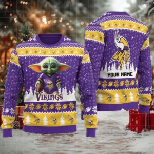 Minnesota Vikings Ugly Christmas Sweater BGSWT657