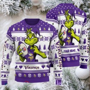 Minnesota Vikings Ugly Christmas Sweater BGSWT752
